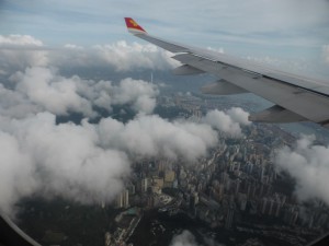Flug nach Taipei