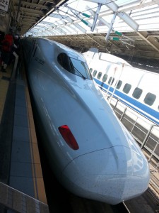 Unser Shinkansen nach Hiroshima