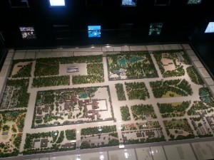 Modell des Kaiserlichen Parks