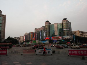 Die Innenstadt von Guilin