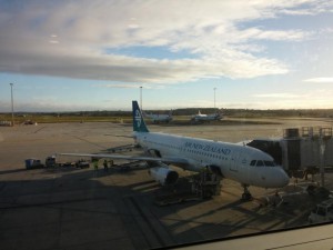 Mein Flieger nach Neu Seeland