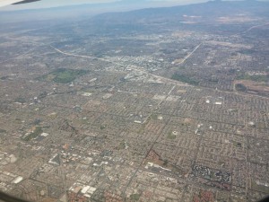 Los Angeles aus der Luft