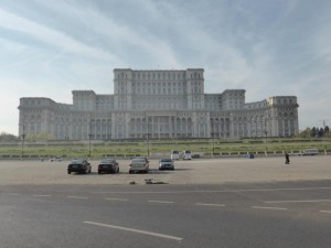 Parlamentspalast in Bukarest (größtes Gebäude in Europa)