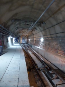 Der Ubahn Tunnel unter dem Bosporus
