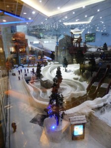 Skiworld in der Emirates Mall