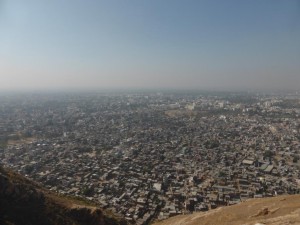 Blick auf Jaipur vom Nahargarh Fort