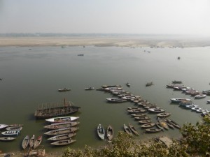 Ganges Ufer in Varanasi