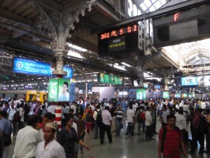 Bahnhof in Mumbai