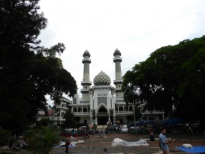 Die größte Moschee in Malang