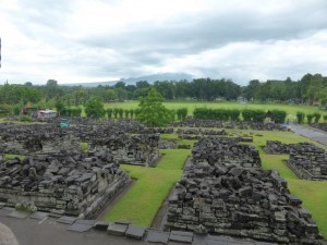 Ruinen im Prambanan Tempel
