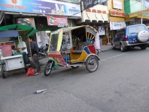Becak in Medan - das "lokale" Tuktuk