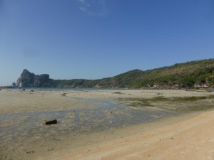 Koh Lanta Strand bei Ebbe