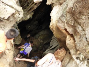 Der Höhleneingang
