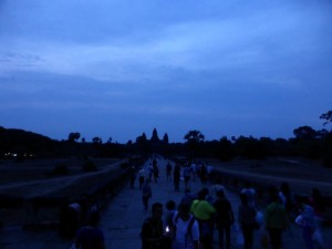 Angkor Wat im Morgengrauen