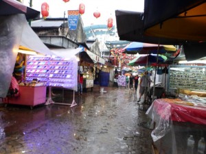 Es regnet in Chinatown