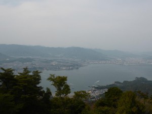 Blick auf Hiroshima vom Mt. Misen