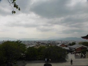 Blick auf Kyoto vom Kiyomizu-dera