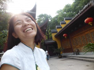 Kiki im Lingyin Temple
