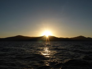 Sonnenuntergang in den Whitsundays