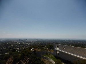 Blick auf LA vom Getty Center