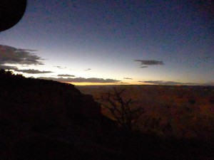 Nachts im Grand Canyon