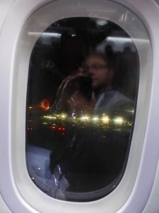 Fenster im Dreamliner B787
