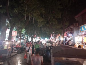 Nachts in der Muslim Street