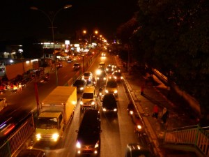 Der Verkehr in Medan