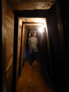 In den Tunneln
