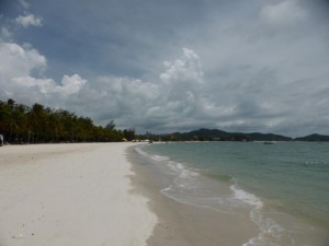 Pantai Celang Strand auf Langkawi