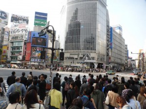 Shibuya - Diagonalkreuzung
