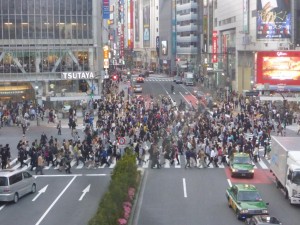 Shibuya - Diagonalkreuzung