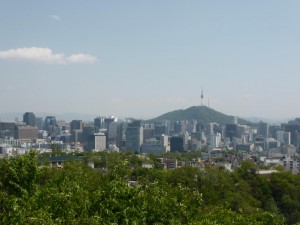 Blick auf Seoul
