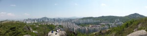 Seoul im Panorama