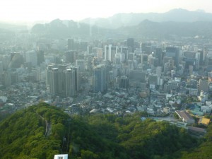 Blick auf Seoul