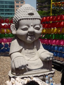 Baby Buddha im Jogyesa Tempel