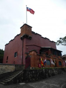 Das Fort in Tamsui