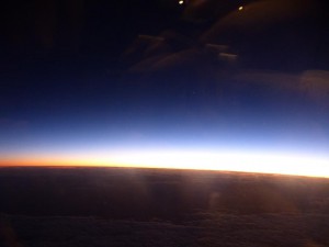 Sonnenaufgang über Australien