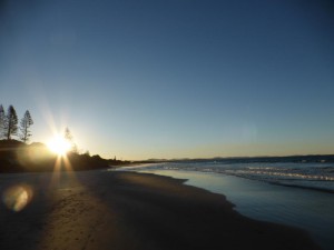 Sonnenuntergang in Byron Bay