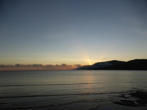 Sonnenaufgang in Cairns
