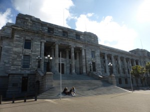 Das Parlament von Neu Seeland