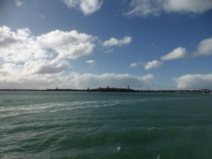 Am Hafen in Auckland