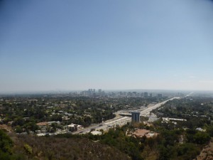 Blick auf LA vom Getty Center
