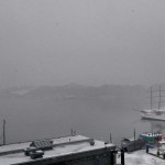 Blick auf die Pipervika Bucht von Oslo