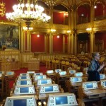Im Parlament von Norwegen