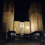 Das Rathaus bei Nacht