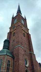 Kirchturm der Riddarholmskyrkan