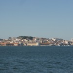 Lissabon vom Tajo betrachtet